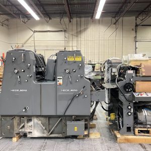 Heidelberg MOZP Two Color Offset Press- Year-1988