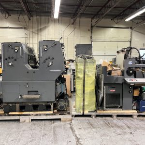 1999 Heidelberg SORMZ Two Color Offset-Alcolor Dampening